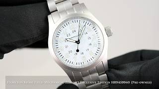 Hamilton Khaki Field Mechanical Zermatt Exclusive Edition H89459940 (Pre-owned)