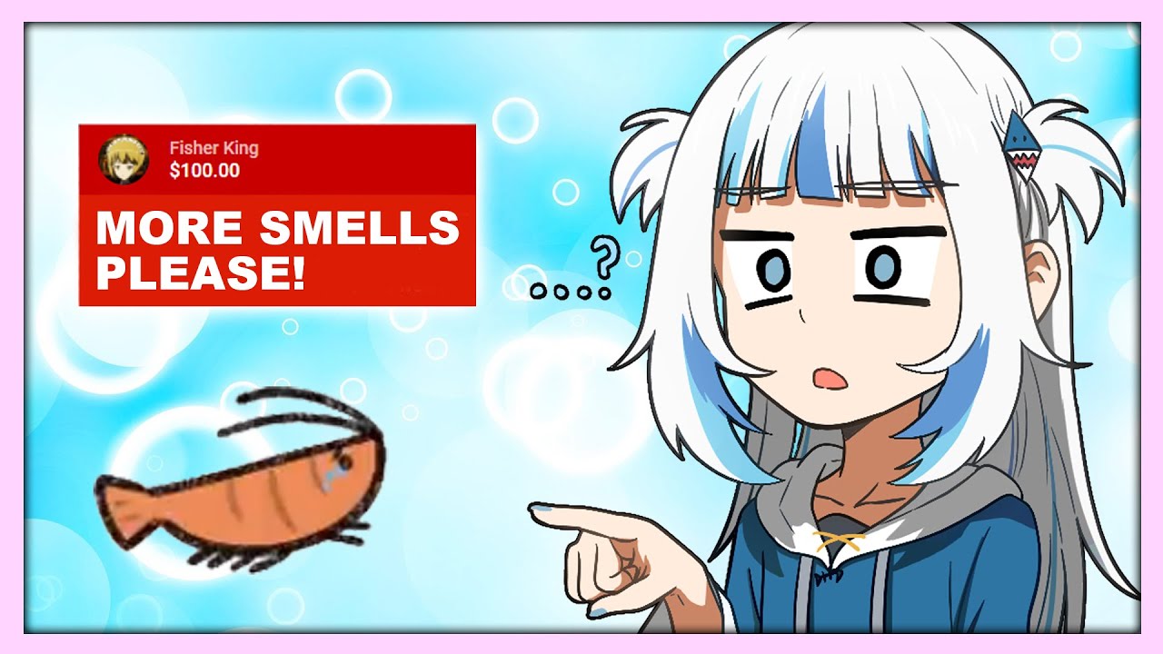 The shrimp that disgusted Gura...