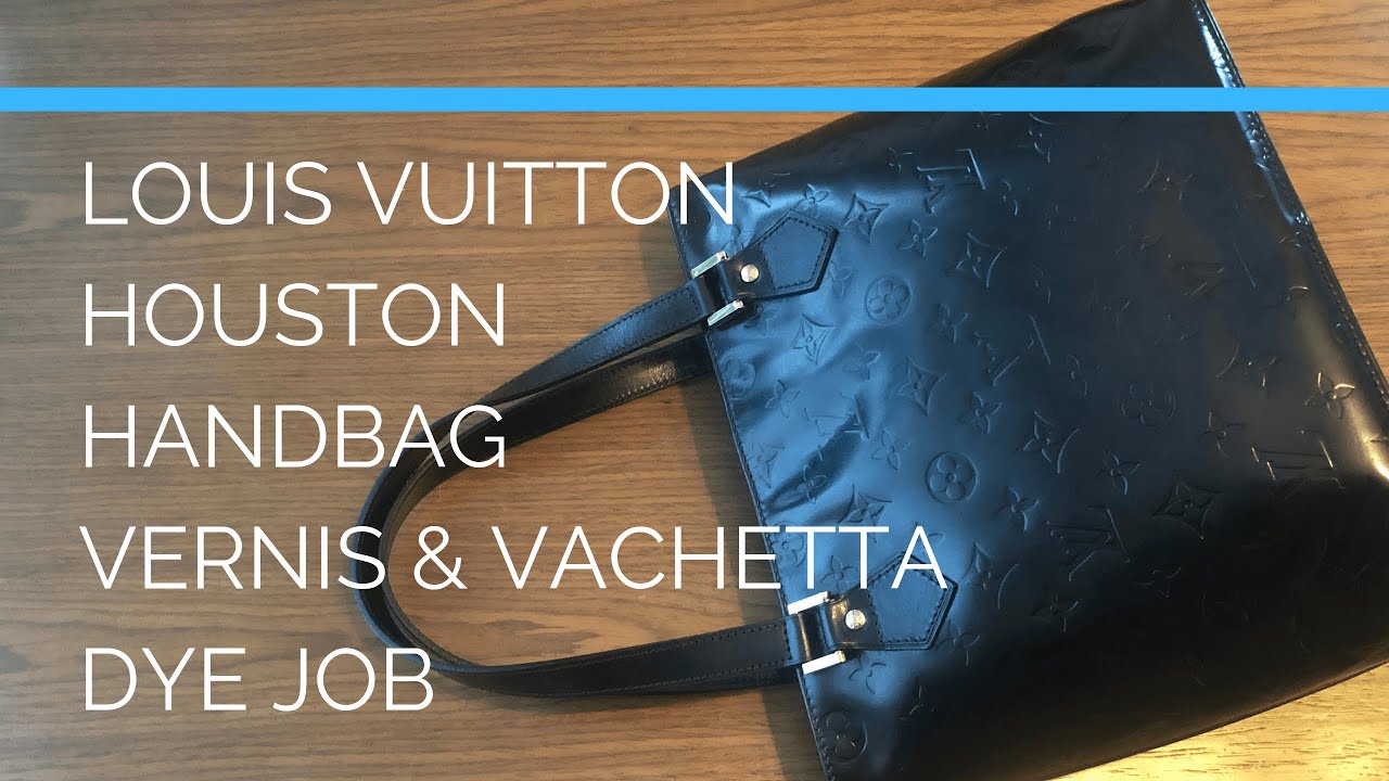 Louis Vuitton Houston Handbag Dye Job 