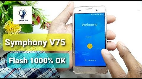 Symphony V75 Flash File Without Password | 1000% Ok  | PPRM 24