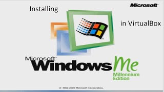 Installing Windows ME Build 2332 in VirtualBox