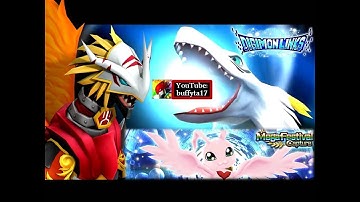 Digimon Links - Flames & Fog Event: AncientGreymon & Plesiomon
