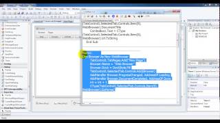 كيفية صنع متصفح بالفيجوال بيسك 2008 وفي 10 دقائق screenshot 5