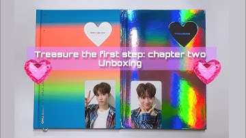 ♡ Treasure album unboxing 트레저 First Step: Chapter two (Black & white ver.) ♡