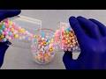 Most Satisfying Beads Pour ASMR | Colorful Crinkles &amp; Relaxing Sounds