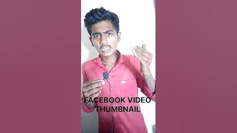facebook video par thumbnail kaise lagaye 🔥 |  ( New Procces )#facebook