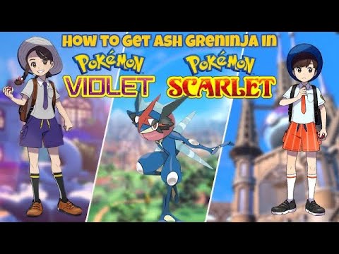 Ash Greninja 6IV Für Pokémon Scharlachrot & Violett – Sofortiger Handel, Kampfbereit