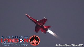 Airshow London Hour of Power 2017- RCAF CF-18 Hornet Demo Team Twilight Show
