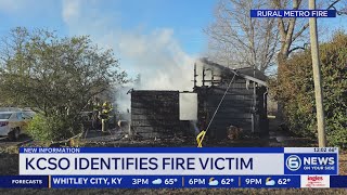 Sheriff's office identifies man who died after house fire in northeast Knox County