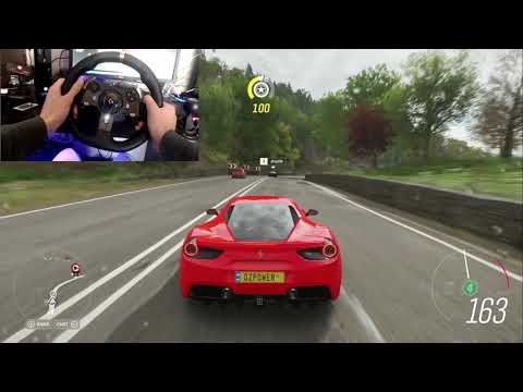 GTA 6 REAL LIFE Ferrari 488 GTB  | Logitech g29 gameplay FORZA HORIZON 4