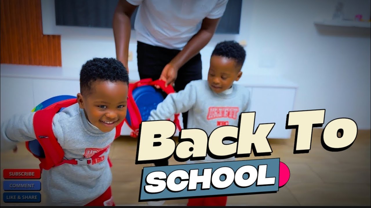 Twins Finally Going Back To School After Two Months  Holiday🥺❤️