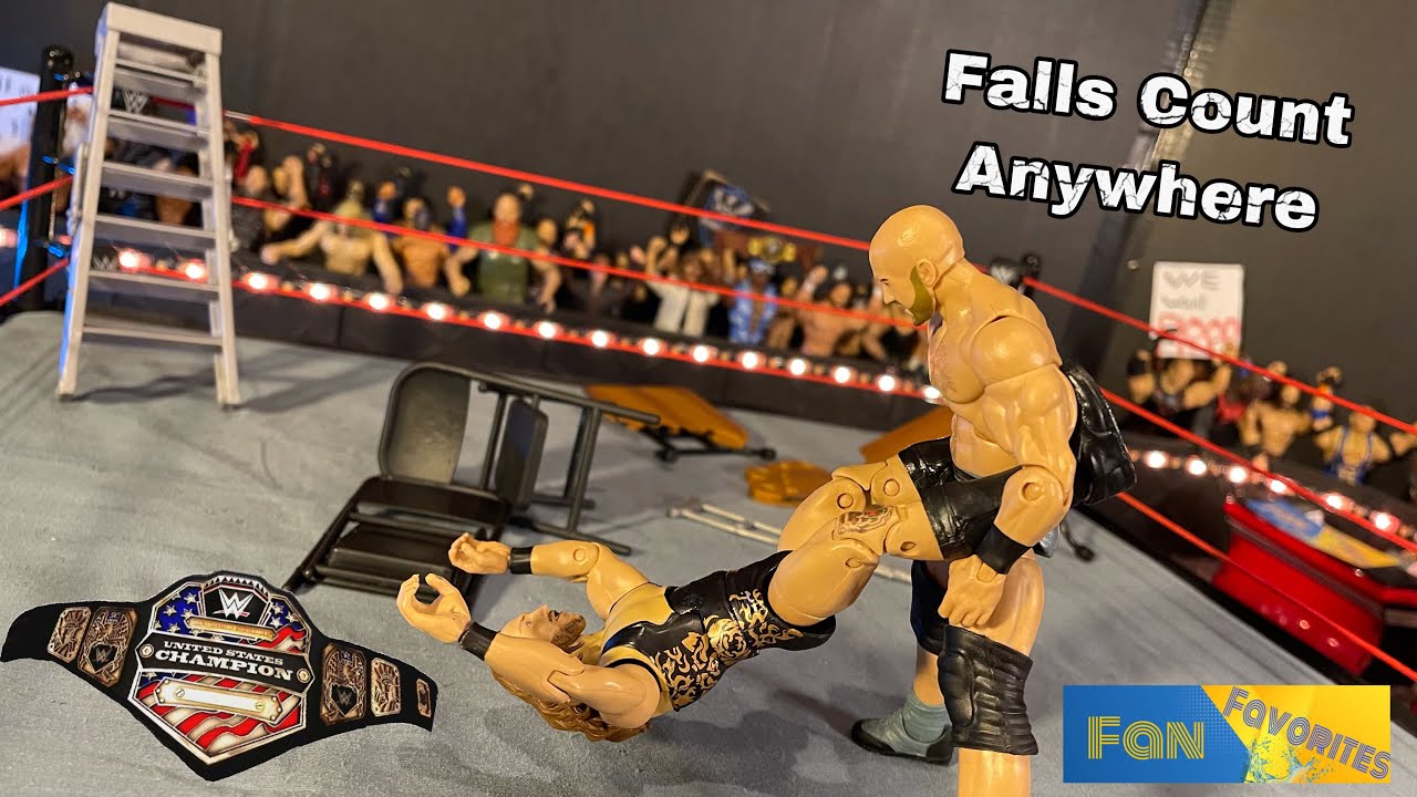 PETE DUNNE VS CESARO FALLS COUNT ANYWHERE MATCH 5/8