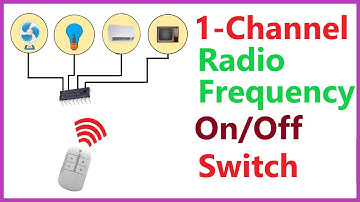 How to make Single Channel RF Remote Control