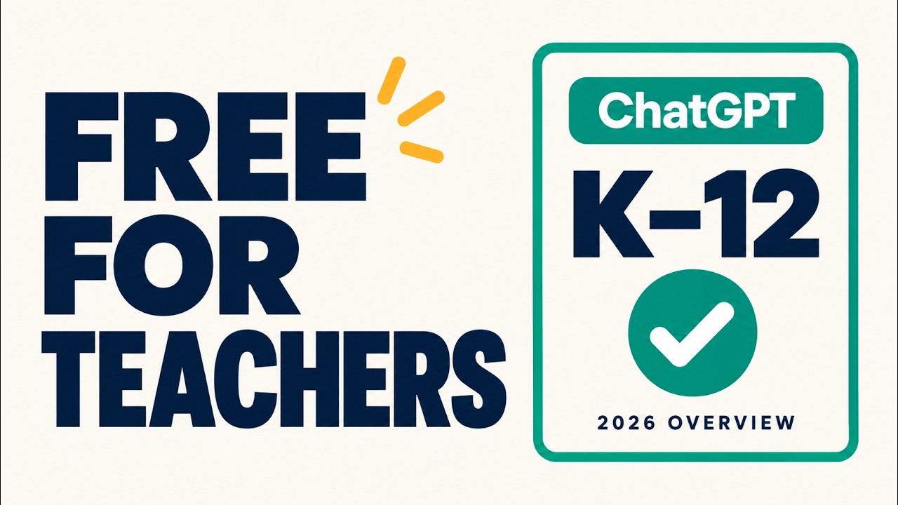 ⁣ChatGPT for Teachers: Free Plan, Eligibility & District Rules (2026)