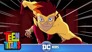 Kid Flash vs The H.I.V.E. Five! | Teen Titans | @dckids