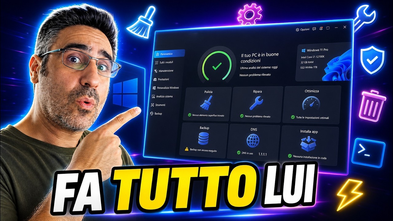 Thumbnail del video Mi ringrazierai: un solo programma per Windows. Tutto il resto sparisce