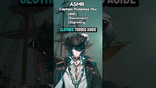 Captain catches you trying to steal from his cabin, FULL VID ON MY CHANNEL. #asmr #vtuber #roleplay