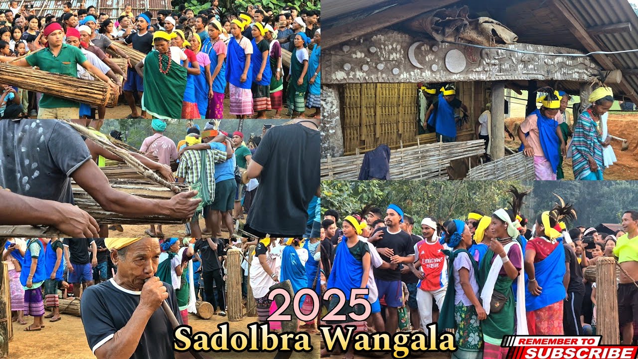 Sadolbra (Village) Wangala 28 October 2025 West Garo Hills Meghalaya North East India 🇮🇳