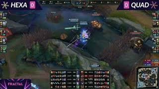 Fractal Gaming Tournament (Hexa v Quad) | League of Legends | Day 2/3, Best of 3 Rounds