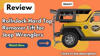 Best One-Person Jeep Hardtop Remover? RollnJack Review & Demo (2007-2026 JK, JL, JLU)