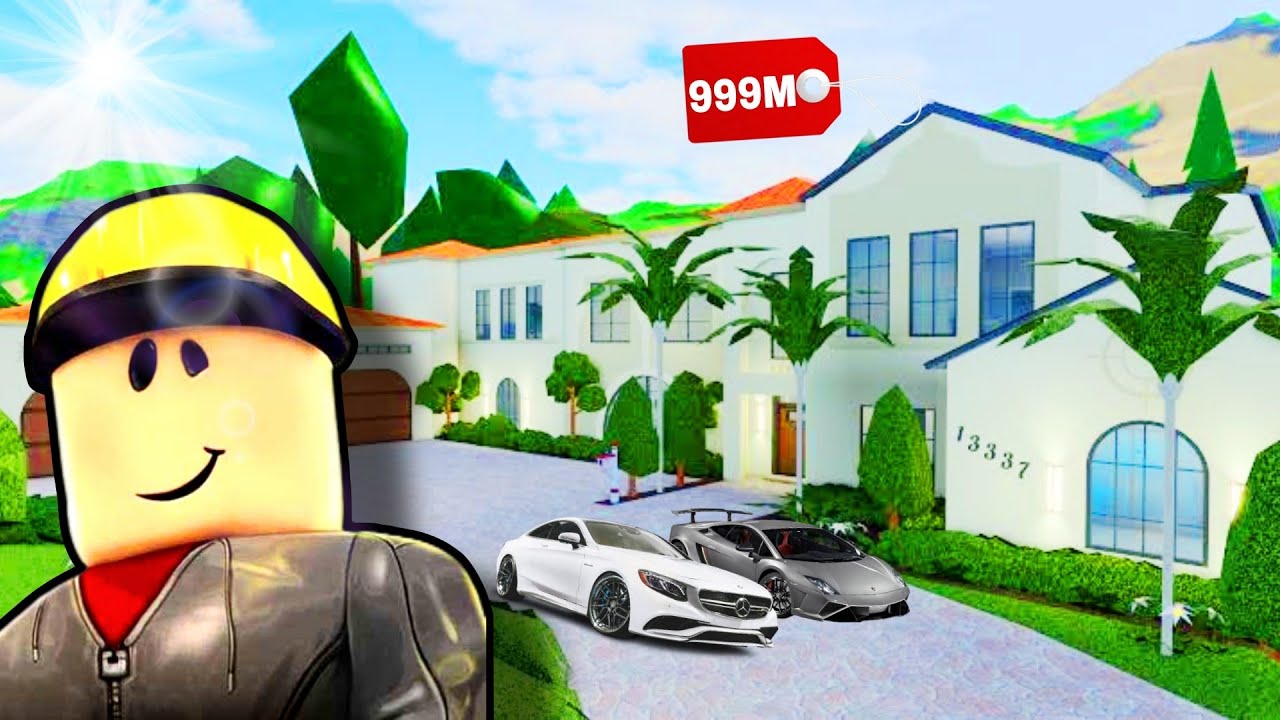 صرت غني وبنيت أكبر فيلا بسعر 999M في روبلوكس...🔥😅||ROBLOX - YouTube