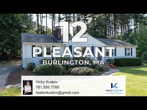 12 Pleasant Street, Burlington, MA home video tour