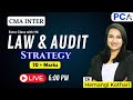 Extra Class with HK | Strategy for Law & Audit | June 25 | CA Hemangi Kothari | #strategy #law #cma