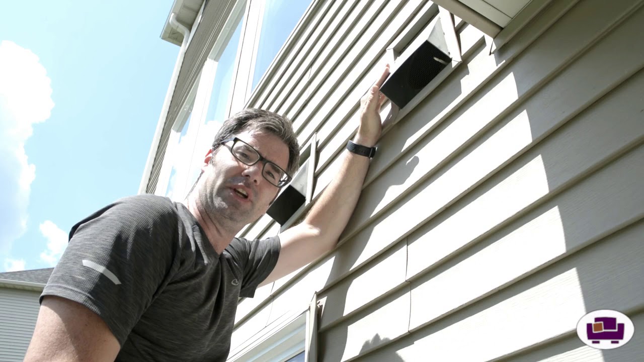 How to clean your home external vents