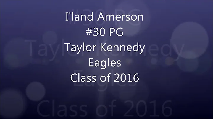 I'land Amerson Sophomore Highlights