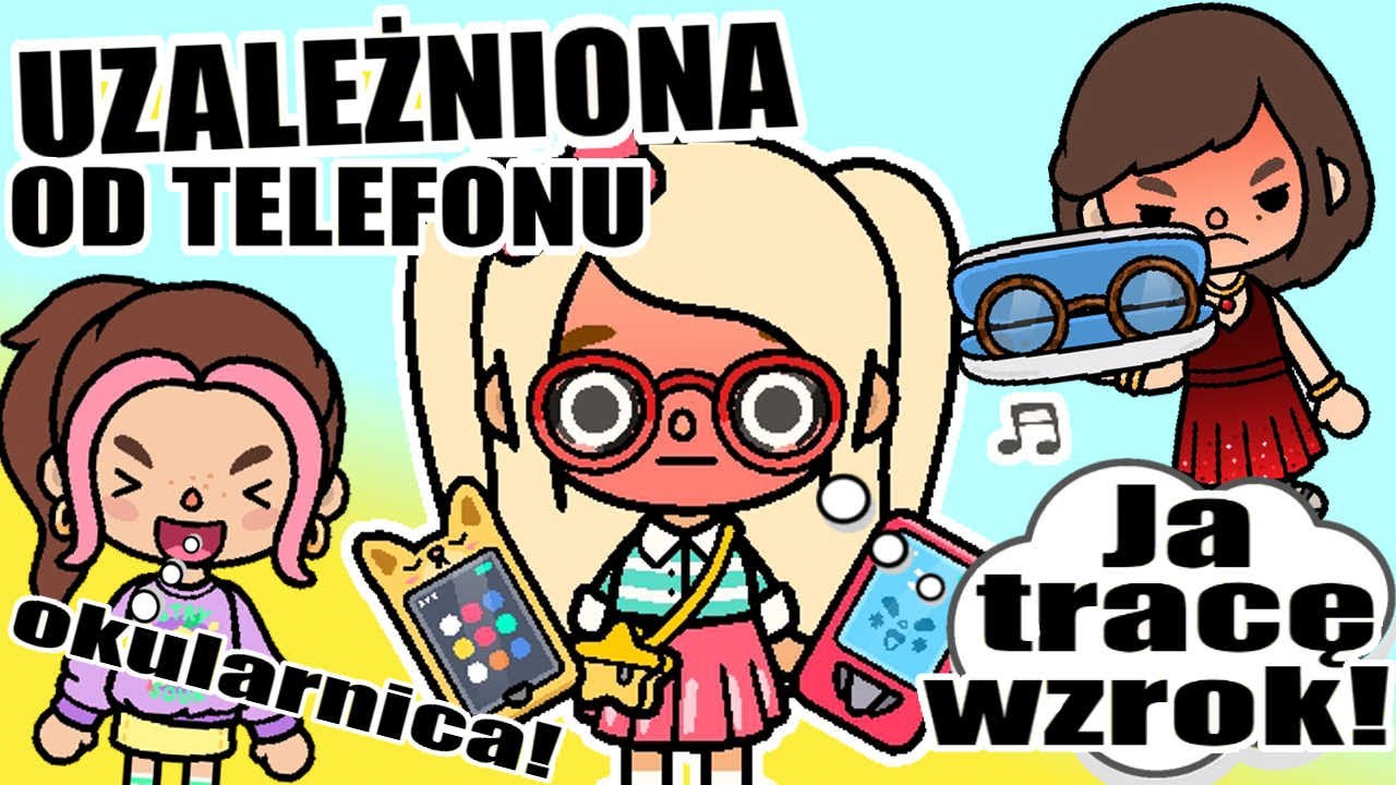 📱 UZALEŻNIONA OD TELEFONU! Czy Patrycja straci wzrok w Toca Boca? 🌍👀 