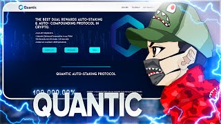 🌎 Quantic Finance - The First Dual Rewards Auto-Staking & Auto-Compounding Protocol in DeFi