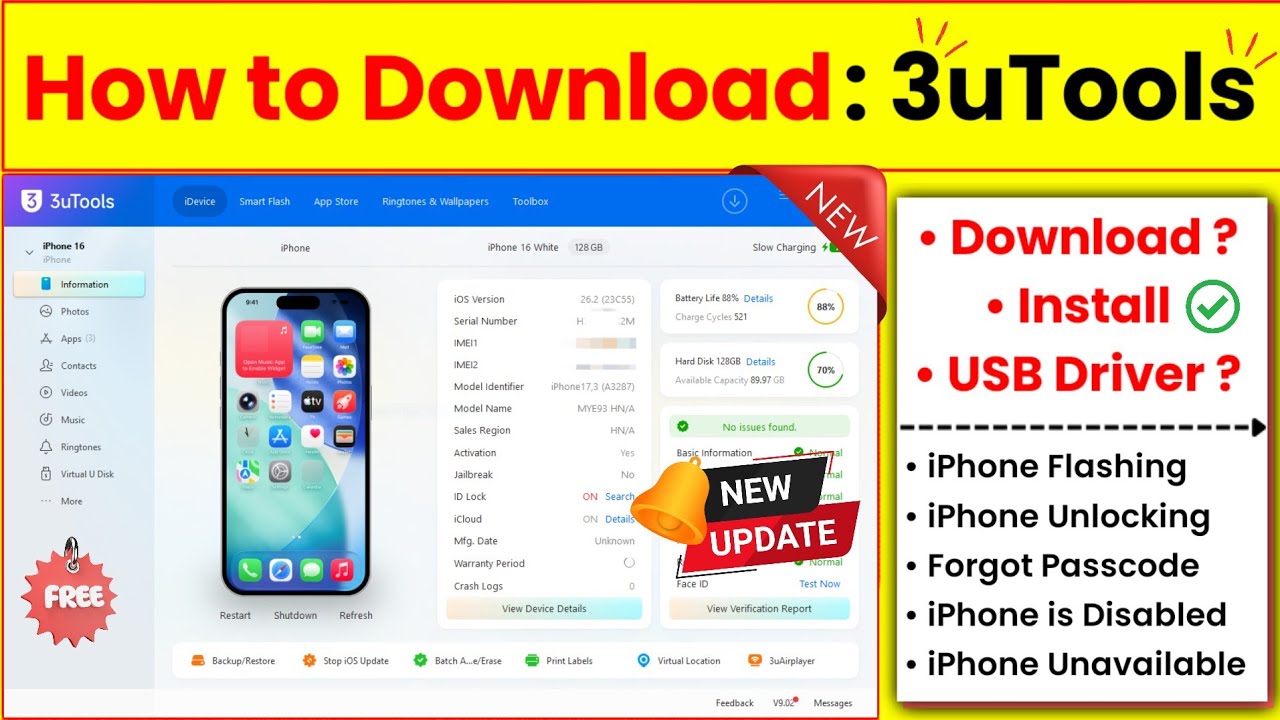 3utools download for pc | 3utools install in laptop | How to Download ...