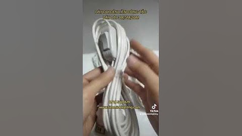 Dây đui đèn có công tắc liền đui 3m/5m, công tắc sử dụng tiện lợi, đui đèn E27