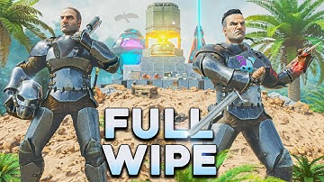 Surviving 200 Days in Our OP Mountain Base! - A Full ARK Wipe Story Ft. Blur