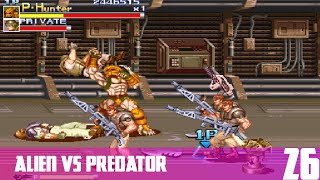 ALIEN VS PREDATOR BEAT EM UP ARCADE LONGPLAY [CAPCOM] screenshot 2
