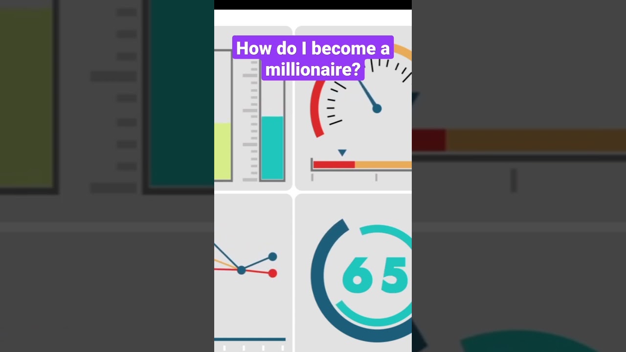 How do I become a millionaire? 