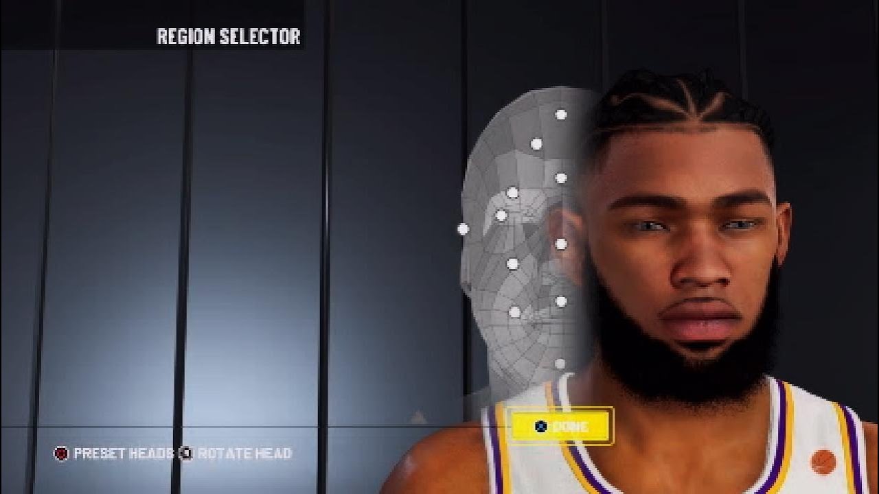 New NBA2K22 Current Gen Guard Face Creation