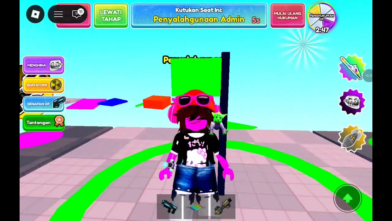 Obby tapi kita kena kutukan! #roblox #robloxindonesia#video