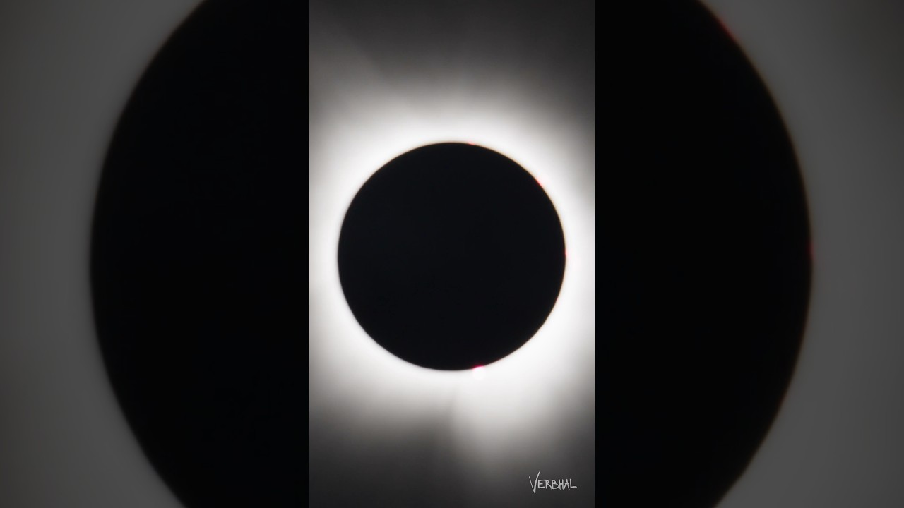 8k timelapse of the total eclipse. Clouds tried to mess it up. 
