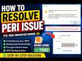 BOB Kiosk Login Error Fix | Peri Service Not Starting Solution #BOBKiosk #PeriService #BOBLoginIssue