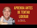 Antes De Liderar, Conecte-se | Claudio Carvalho