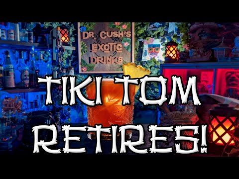 TIki Tom Retires and his request is a JUNGLE BIRD SOUR - LIVE!!!