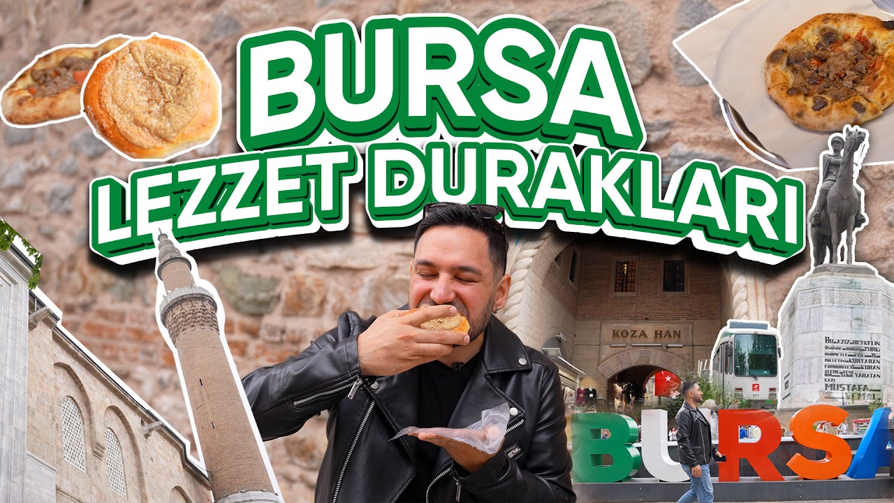 Bursa Yemek Turu | Cantık, Pideli Köfte, Süt Helvası, Tahinli Pide ve Simit ????