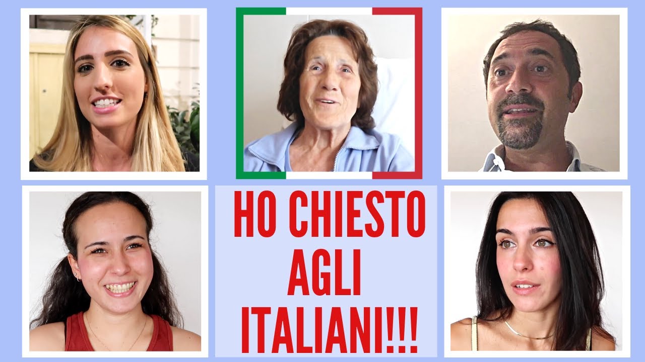 Italians answer your questions! (Sub Eng)