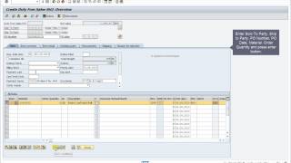Sales Order Creation