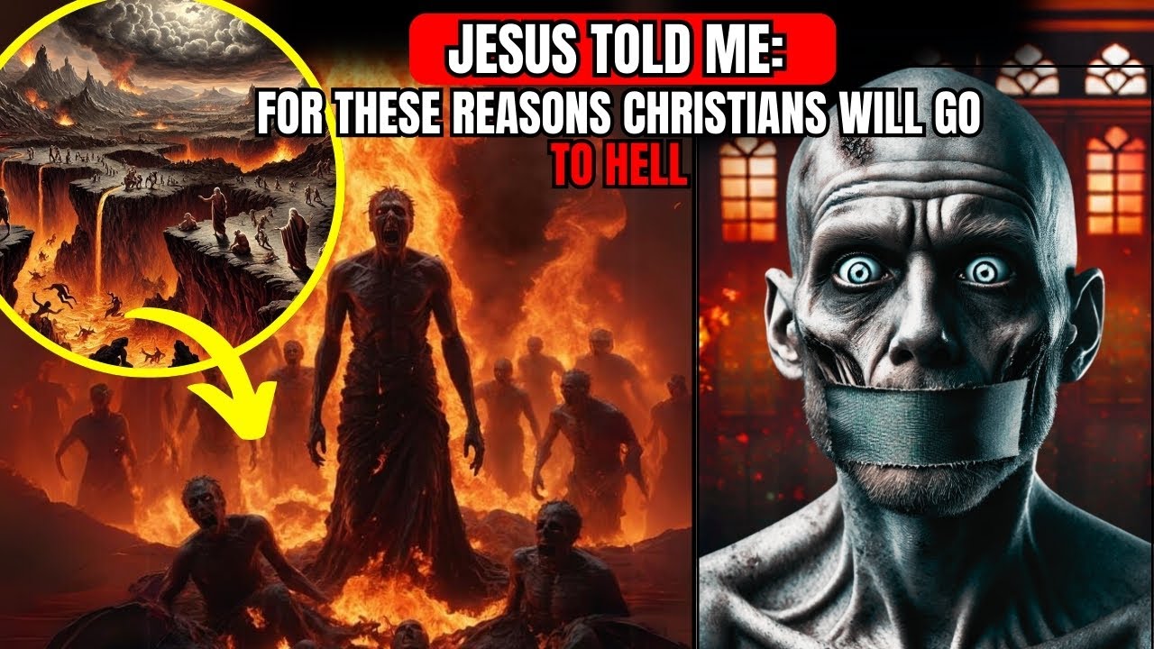 NDE, HE DIED & SAW CHRISTIANS SENT TO HELL - Near Death experience ...
