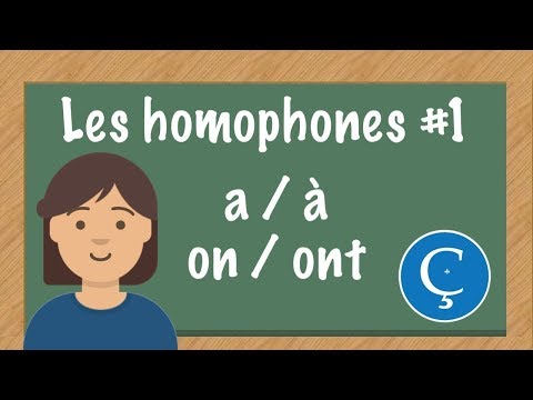 Vidéo: Y a-t-il un homophone ?