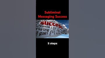 5 Steps to Use Subliminal Messaging for Success!  #motivation #billionairesrow #billionaire #facts