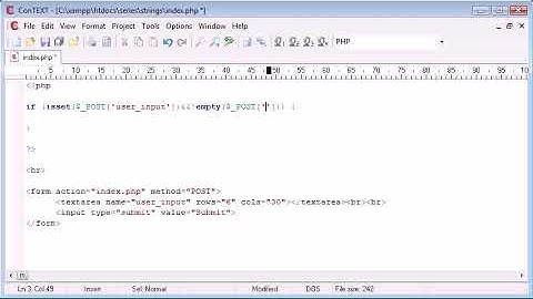 Beginner PHP Tutorial 52 Word Censoring Part 1