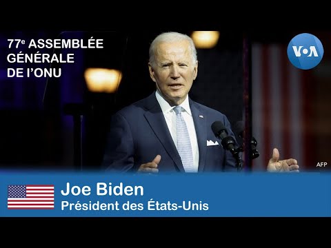 ONU: discours de Joe Biden, président des États-Unis - YouTube